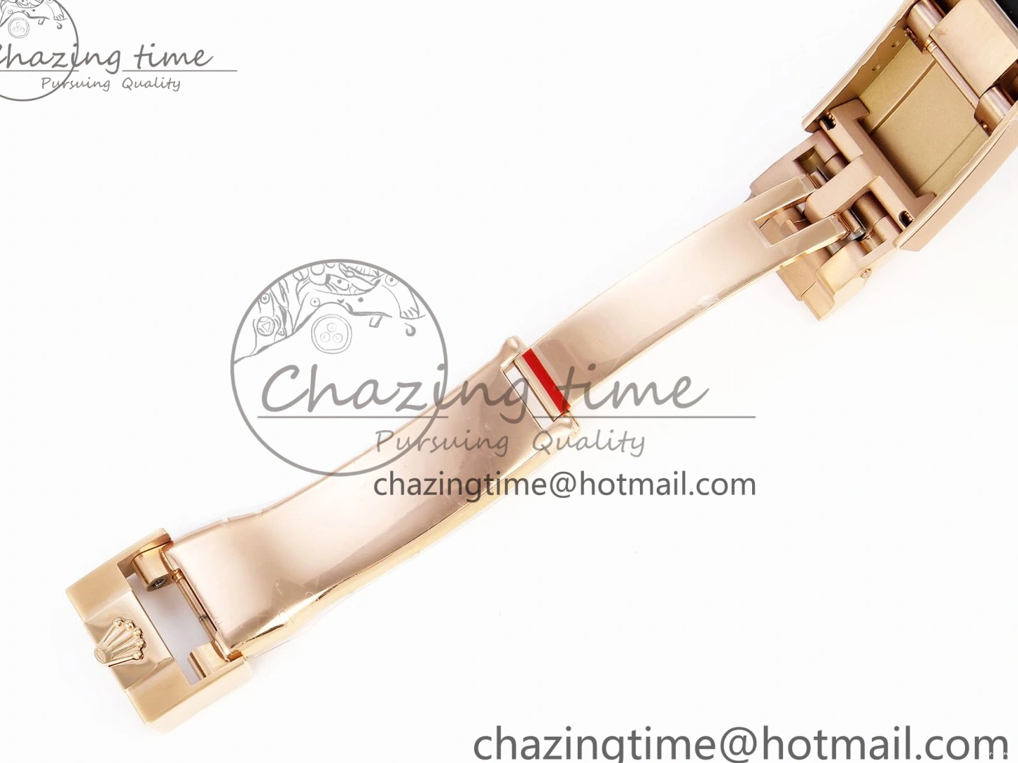 MiroTime 0416 Daytona 116515 Clean 1:1 Best Edition Silver Dial RG Markers on Oysterflex Strap SA4130 V WrinkleFree 1965